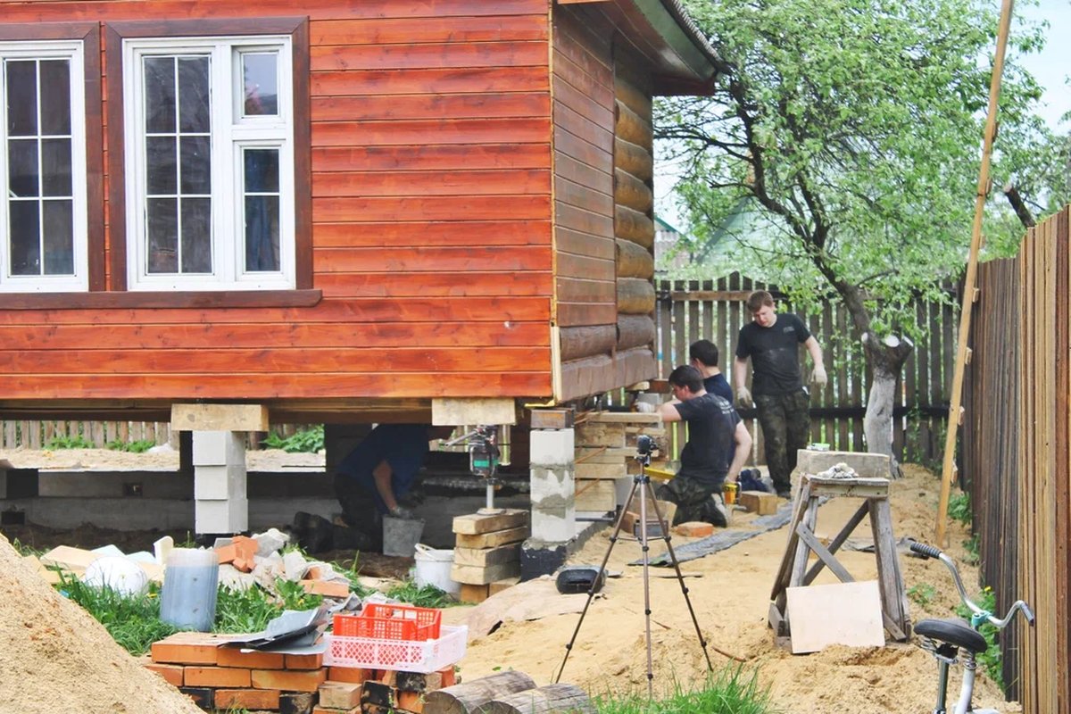 Подъём домов